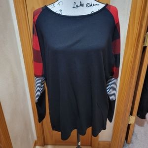 Michelle Mae Long Sleeve Top, XL.